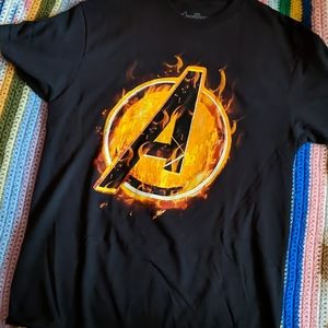 Avengers fire shirt